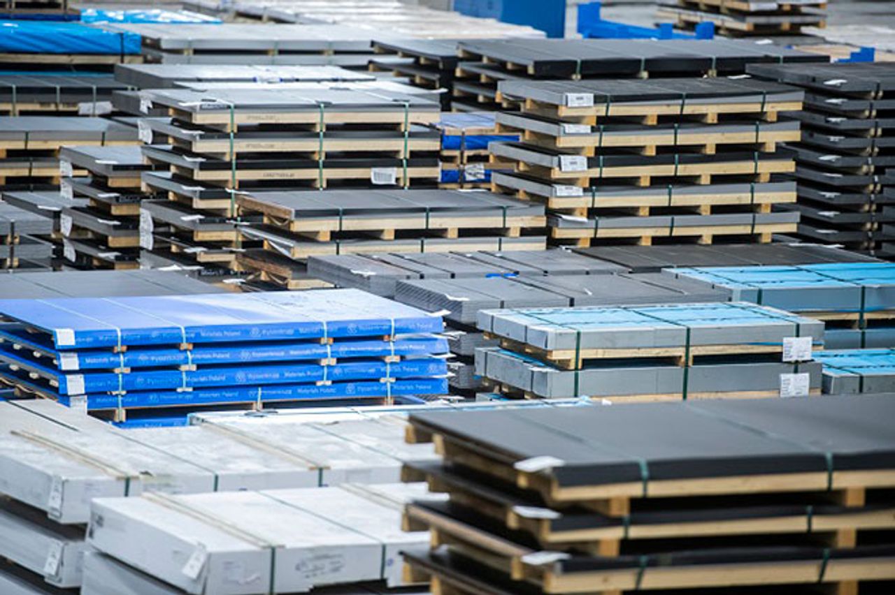 Tôles en aluminium