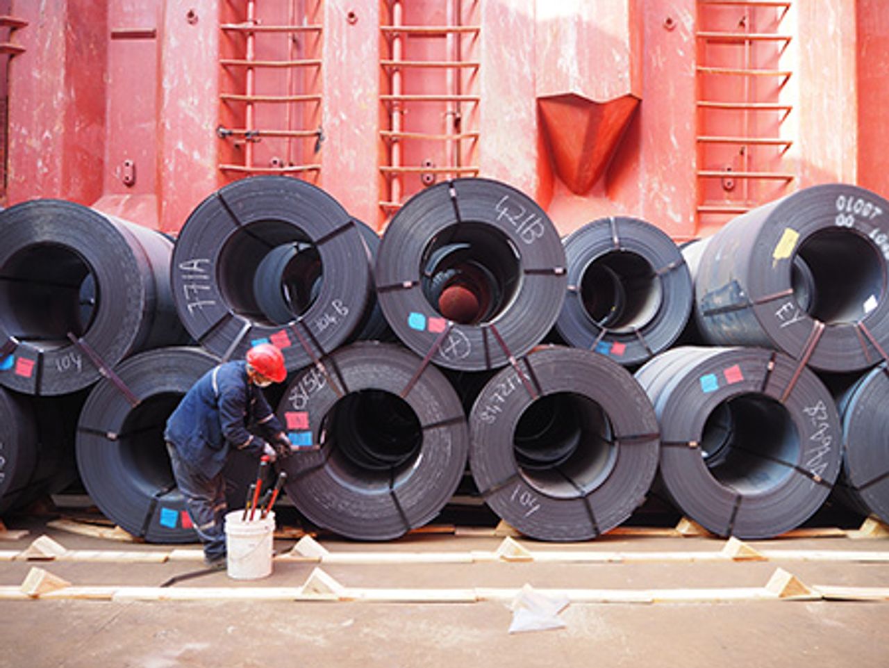 stalen coils