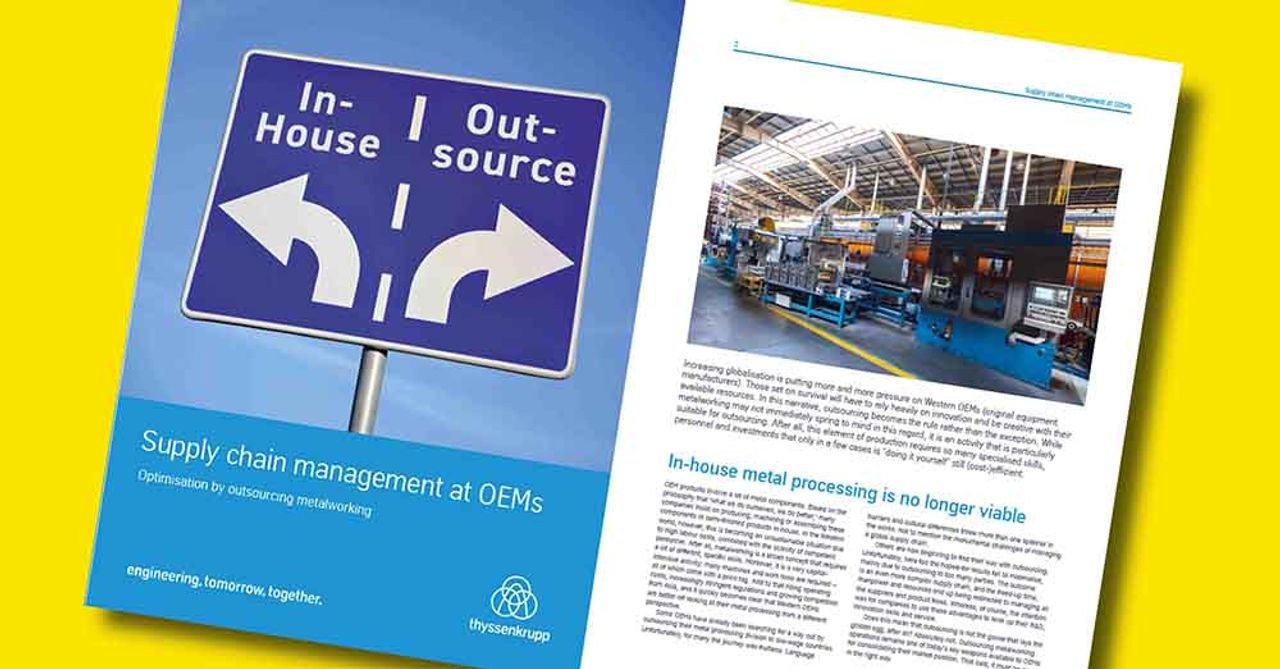Whitepaper Supply Chain Management bij OEM’s