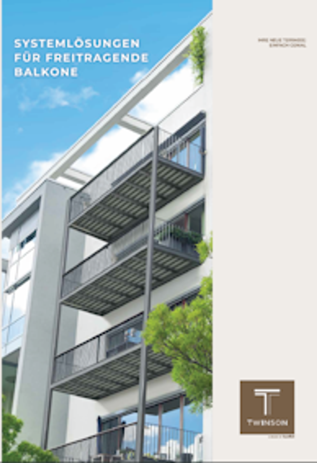 Twinson Terrace+ Herstellerbroschüre
