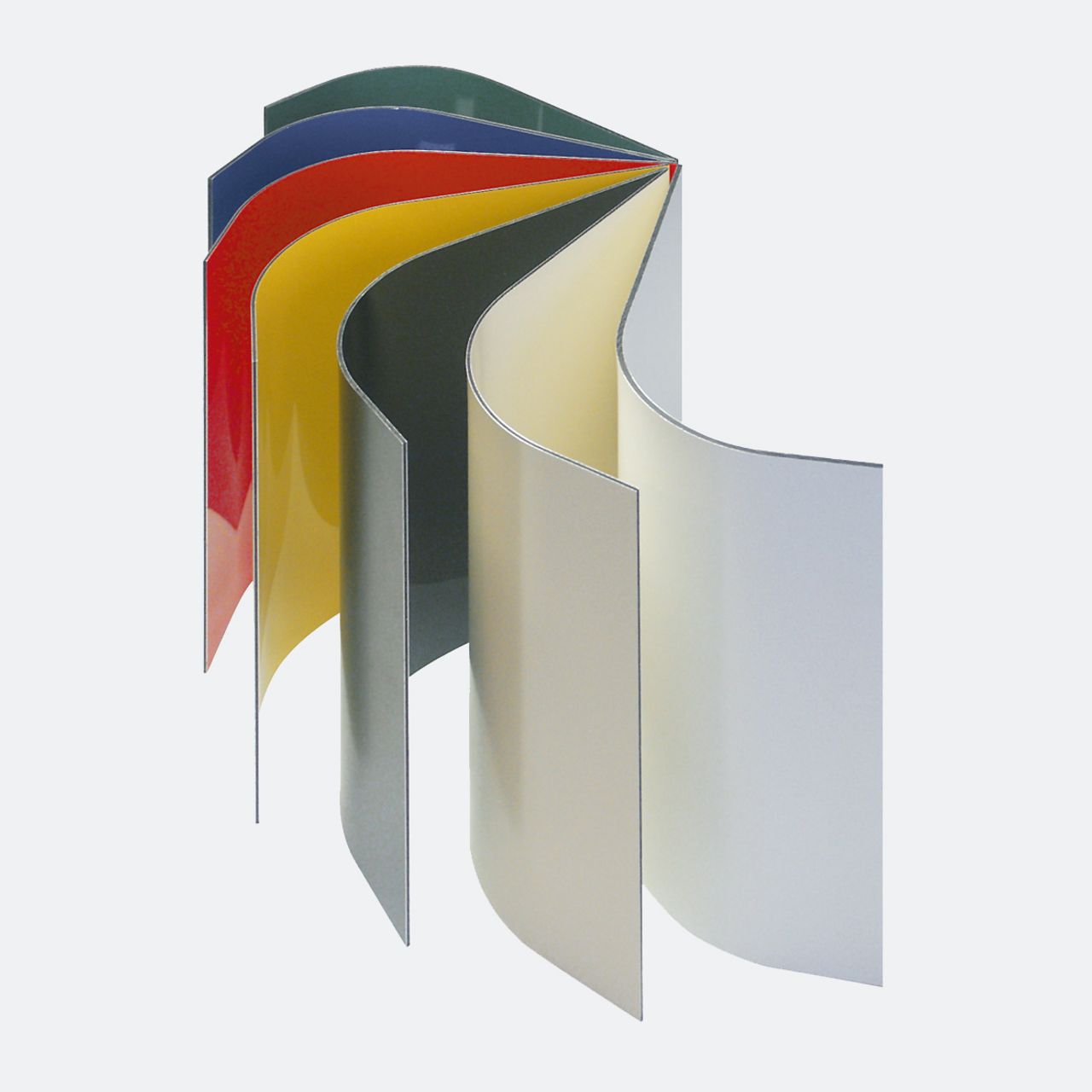 DIBOND® Gruppenbild gebogen