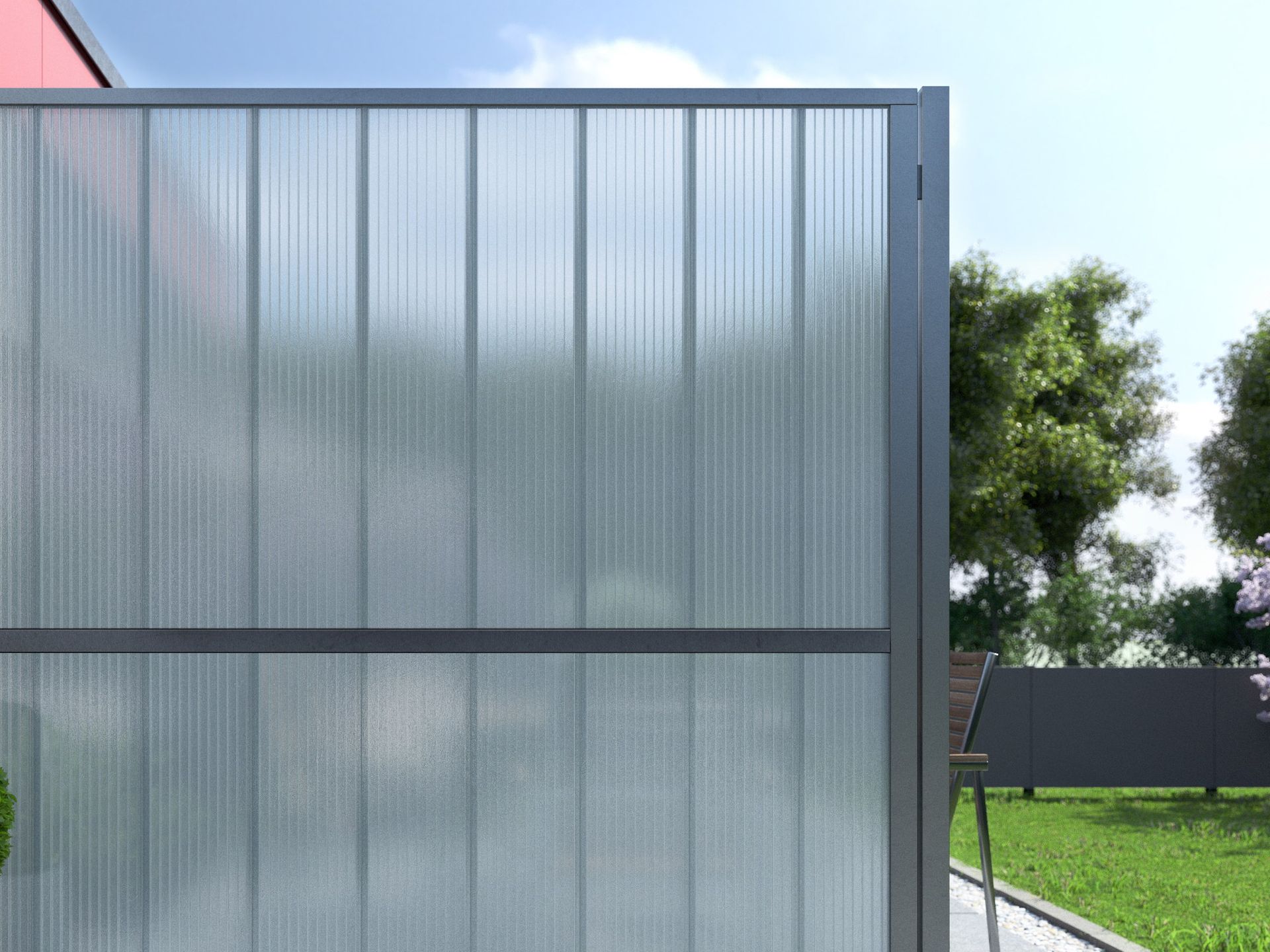 Paneel P16 Hohlkammerpaneele aus Polycarbonat