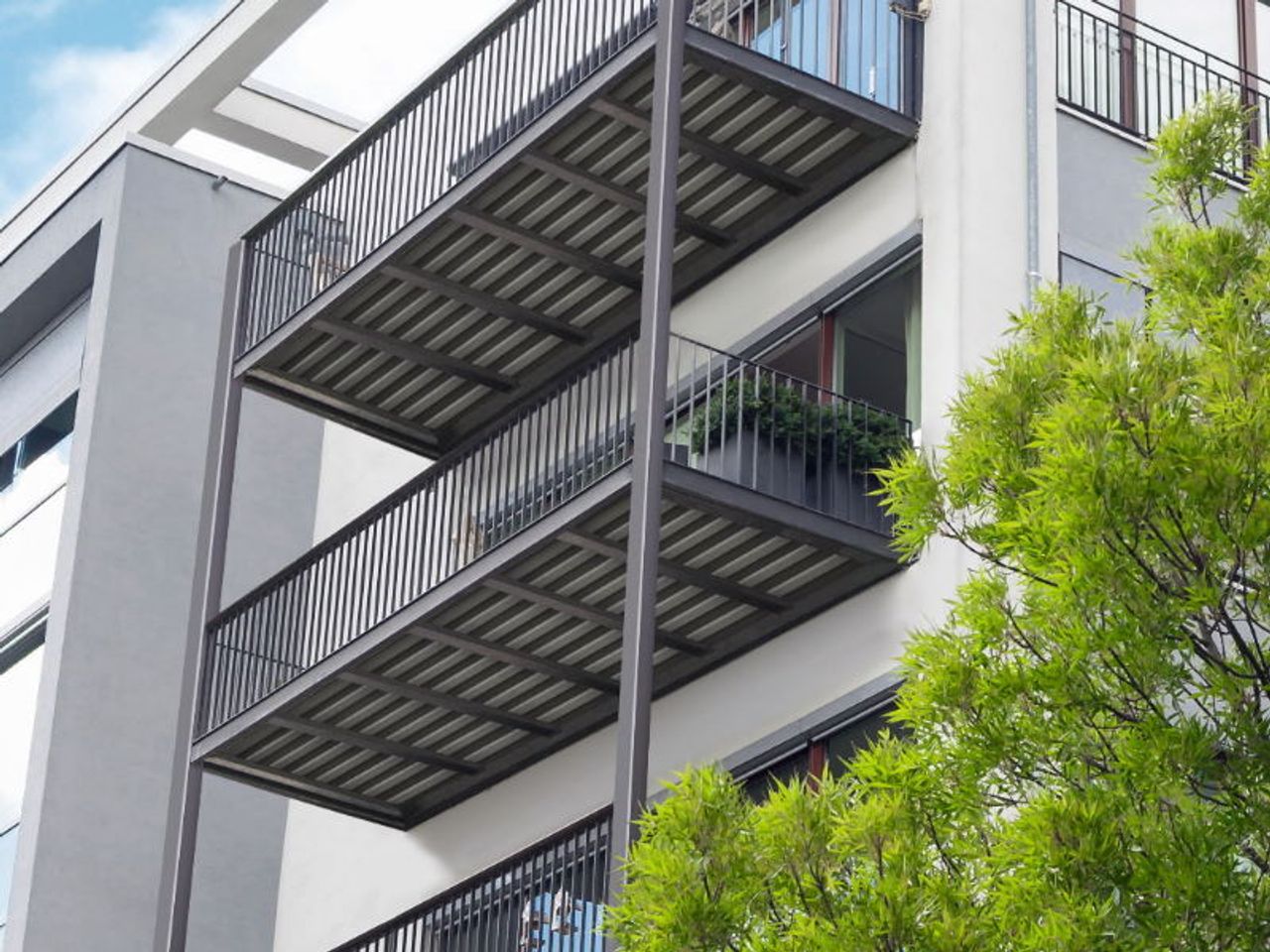 Twinson Terrace+ mit tragendem Bodendielsystem