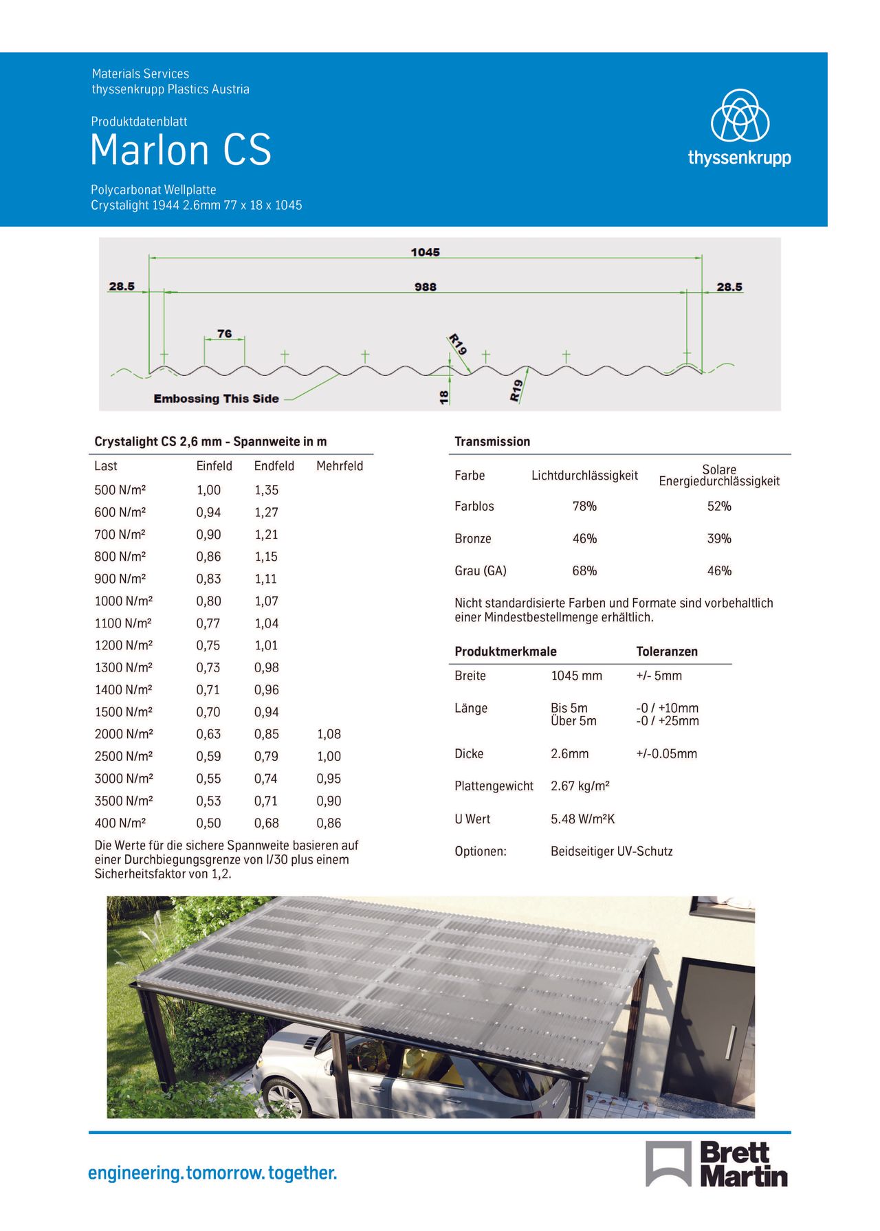 Datenblatt Marlon CS Crystalight