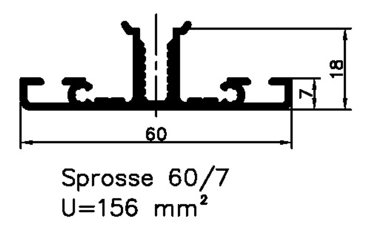 Syprotech® Sprossenprofil nicht tragend
