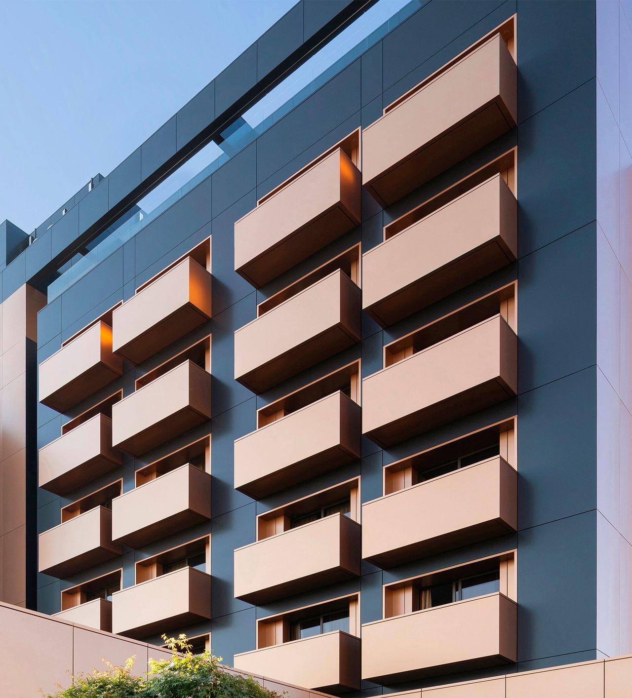 Stacbond, Balkonverkleidung, Balkon, Fassadenplatte, Au-Verbundplatte