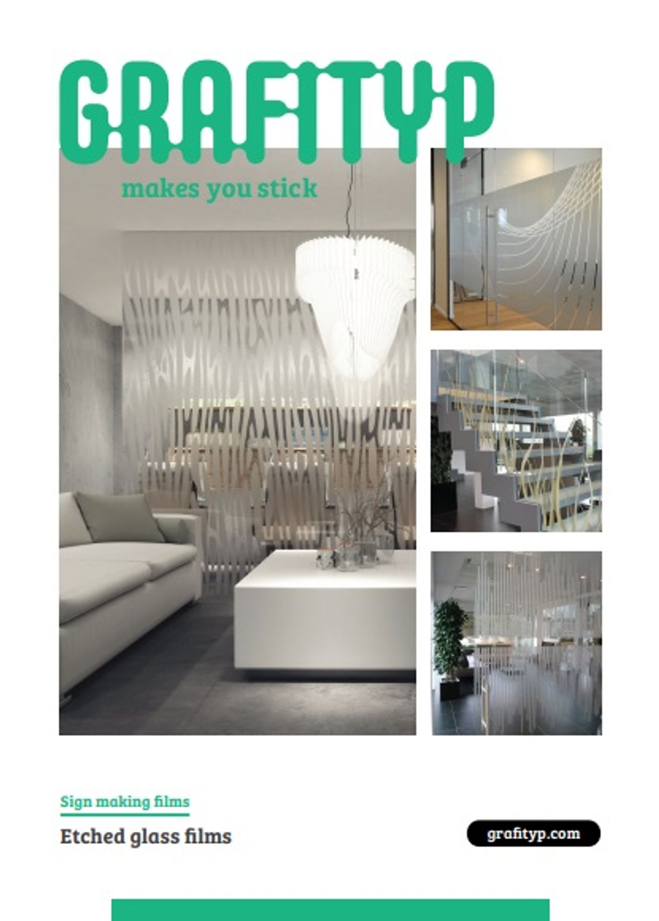 Etched glass series