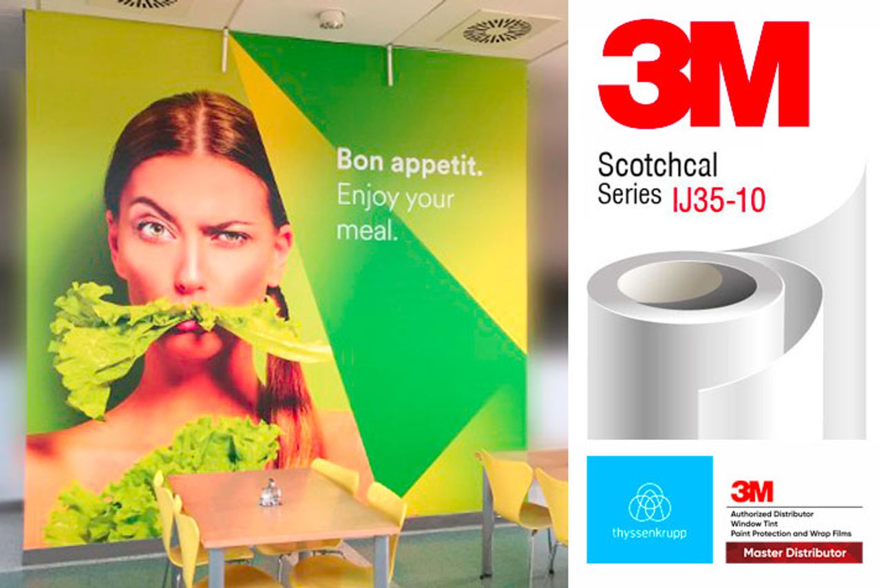 Pack Vinilo Impresión 3M IJ35 + Laminado brillo 3M 8508