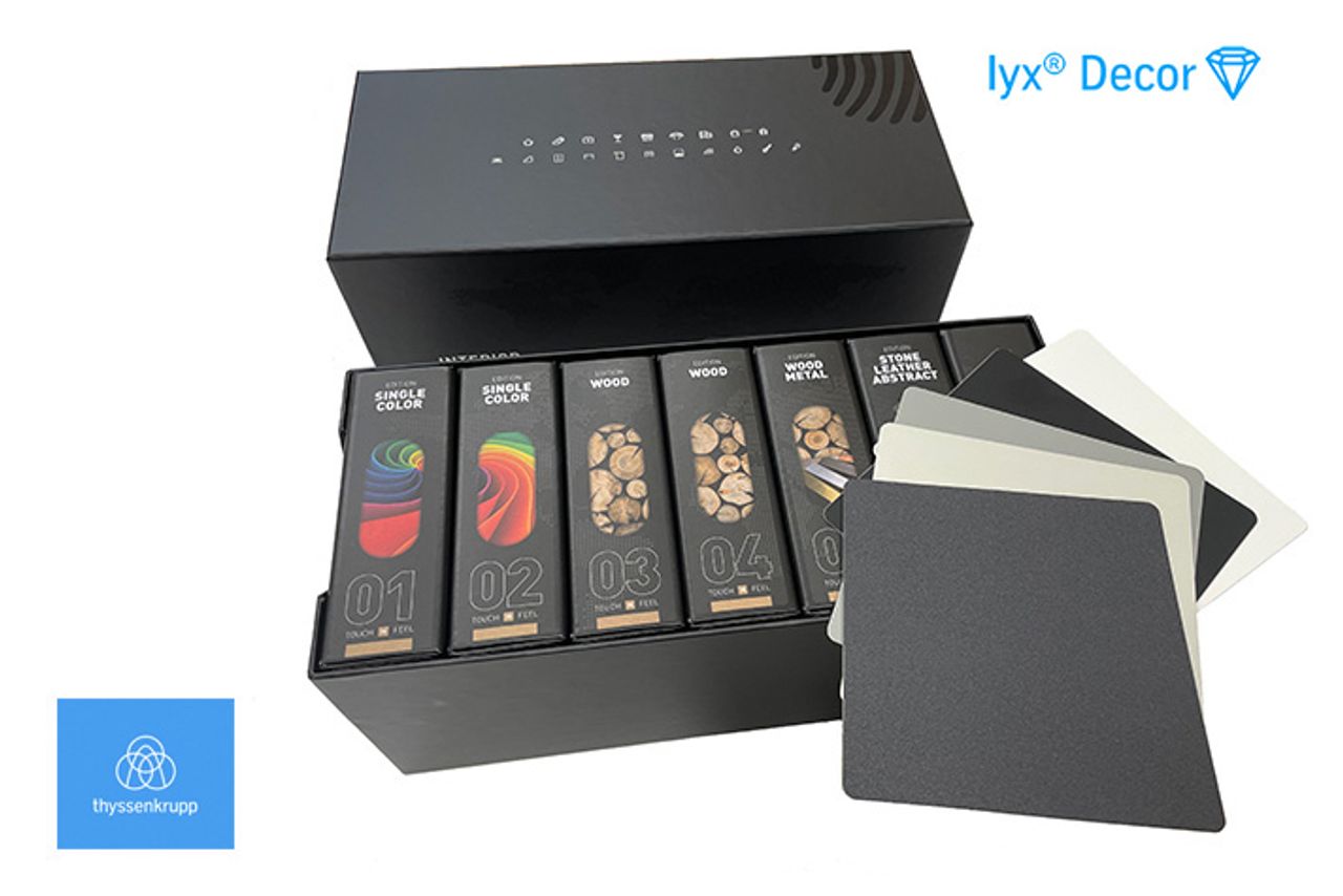 Caja de muestras Master Collection de lyx Decor