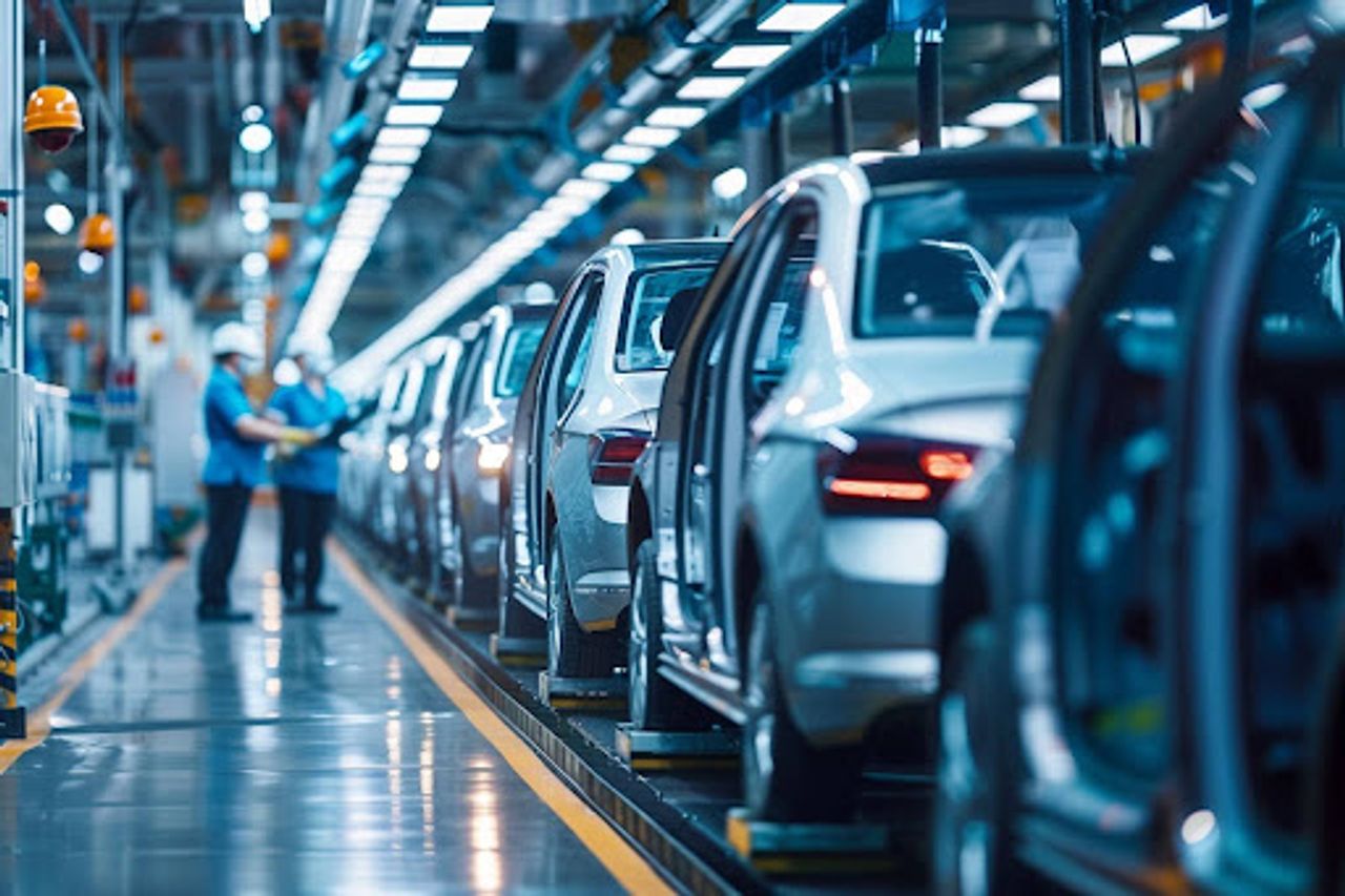 automotive industry plant
