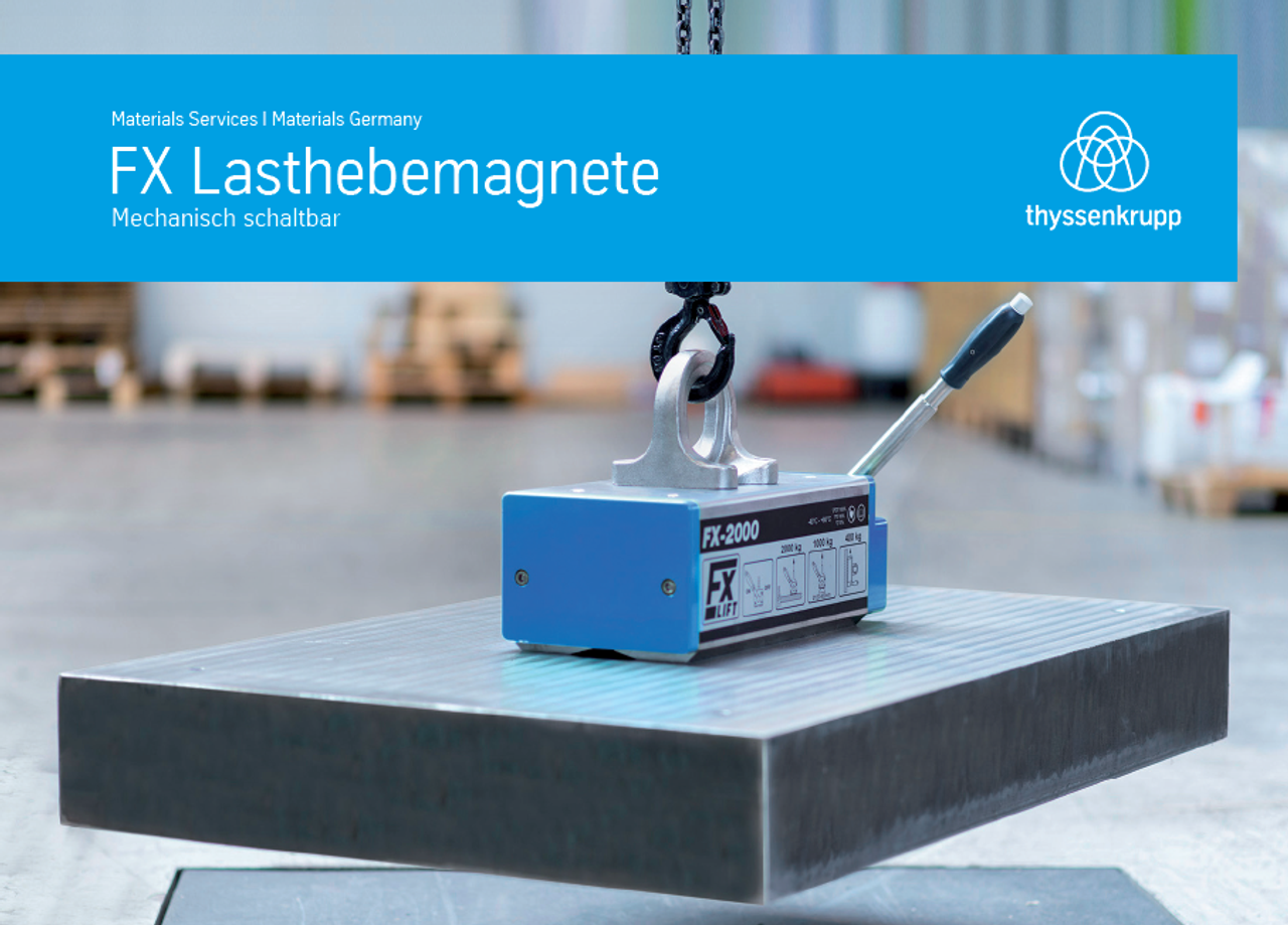 Mechanisch schaltbare Lasthebemagnete