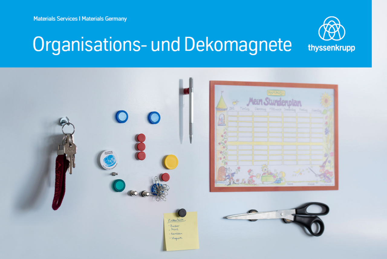 Organisations- und Dekomagnete, thyssenkrupp Magnettechnik
