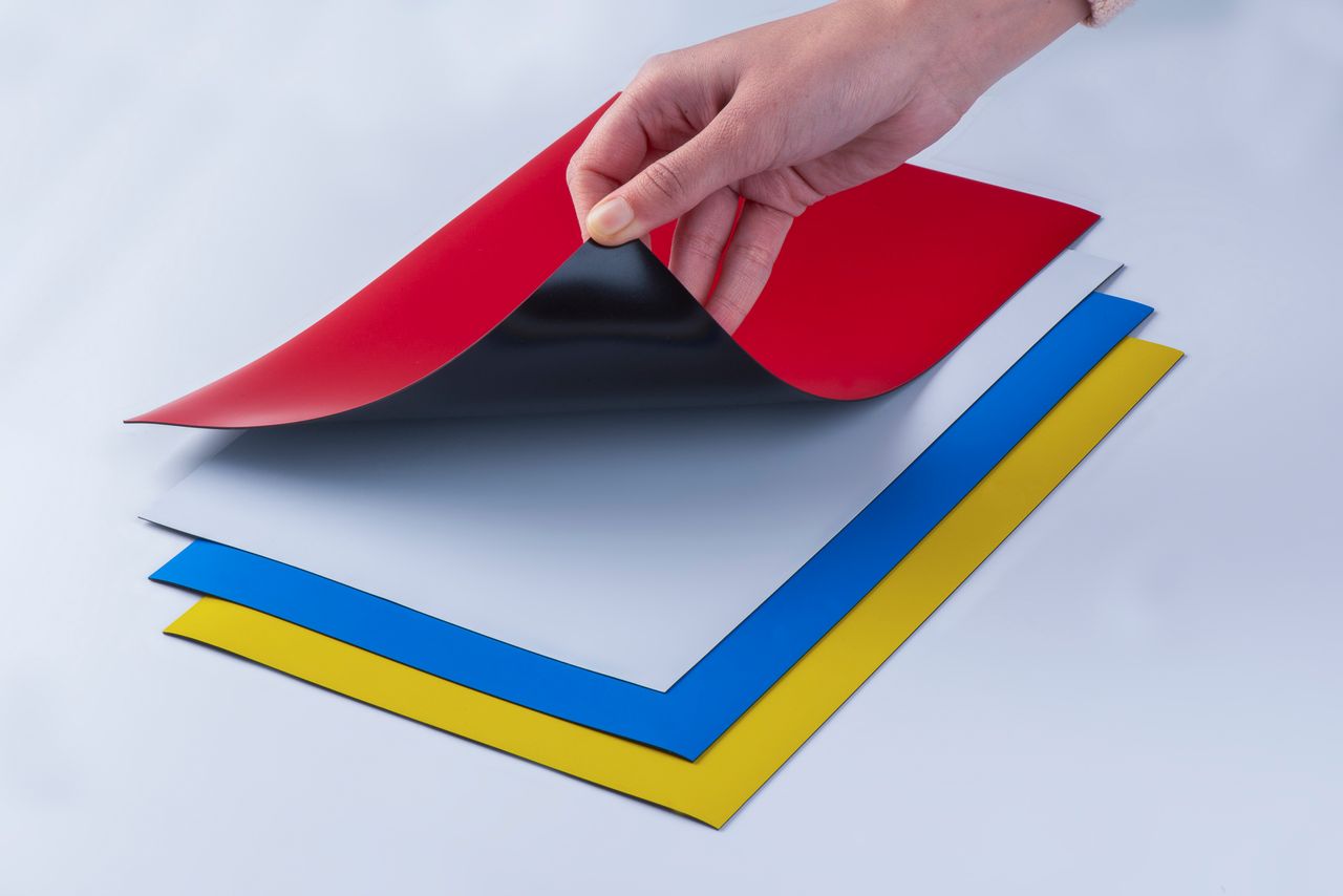 Color magnetic foil, thyssenkrupp Magnetttechnik