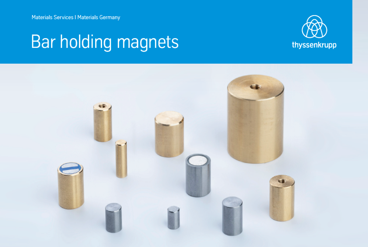 Bar holding magnets, thyssenkrupp Magnettechnik