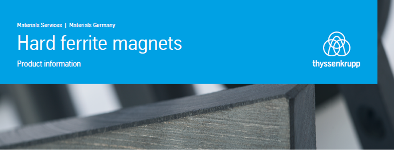 Hard ferrite magnets