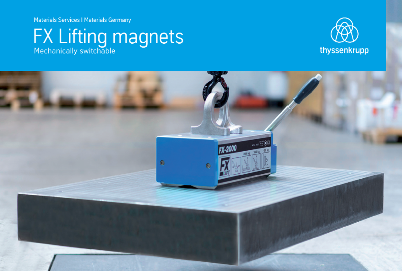 Mechanically switchable lifting magnets