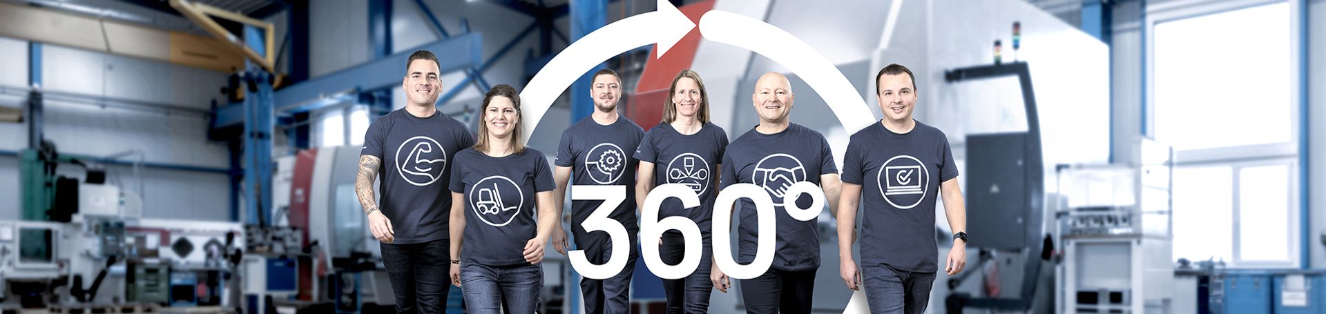 Ihr 360°-Kompetenzpartner. Wir nennen es "Materials as a Service".