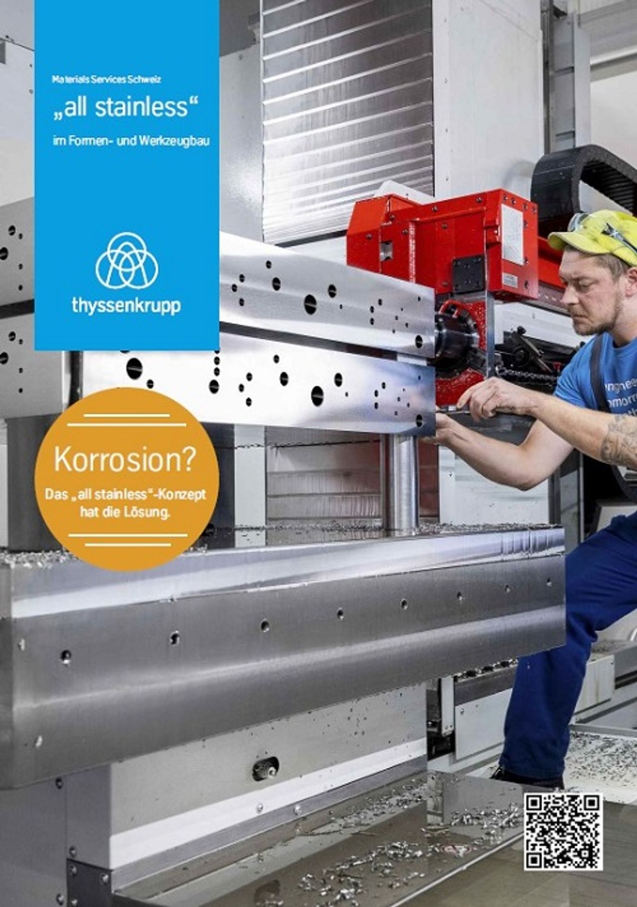 all-stainless-Konzept für den Werkzeug- und Formenbau