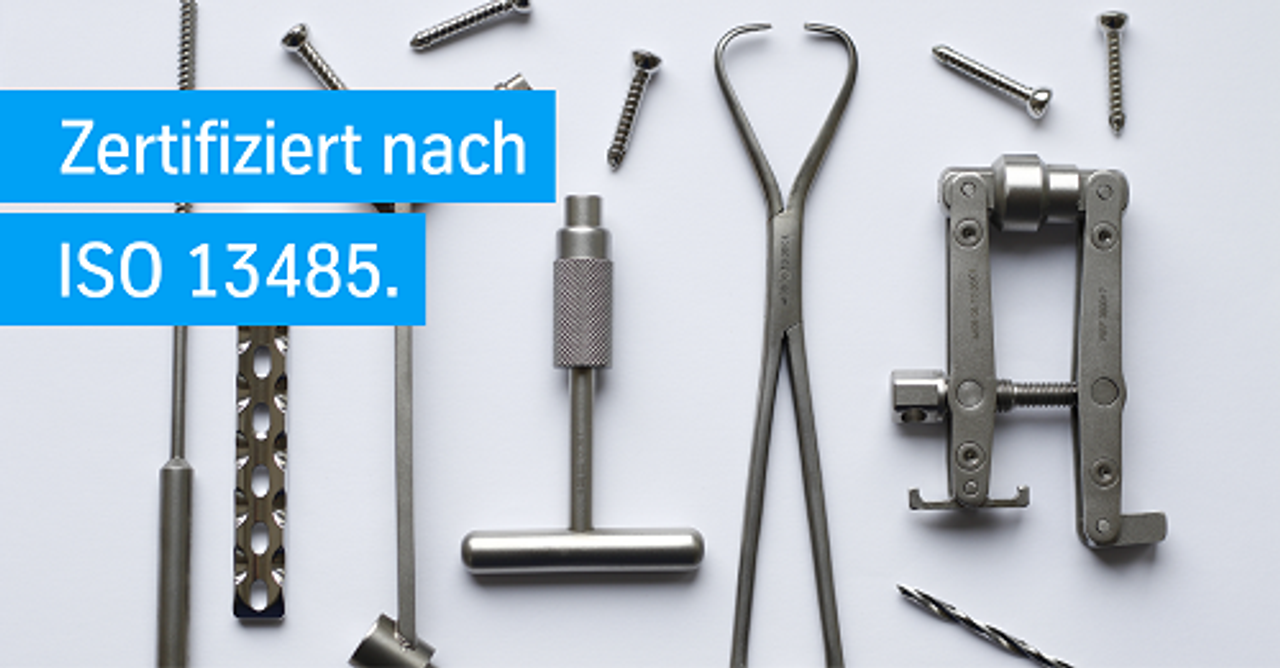 Metalle für medizintechnische Instrumente und Implantate