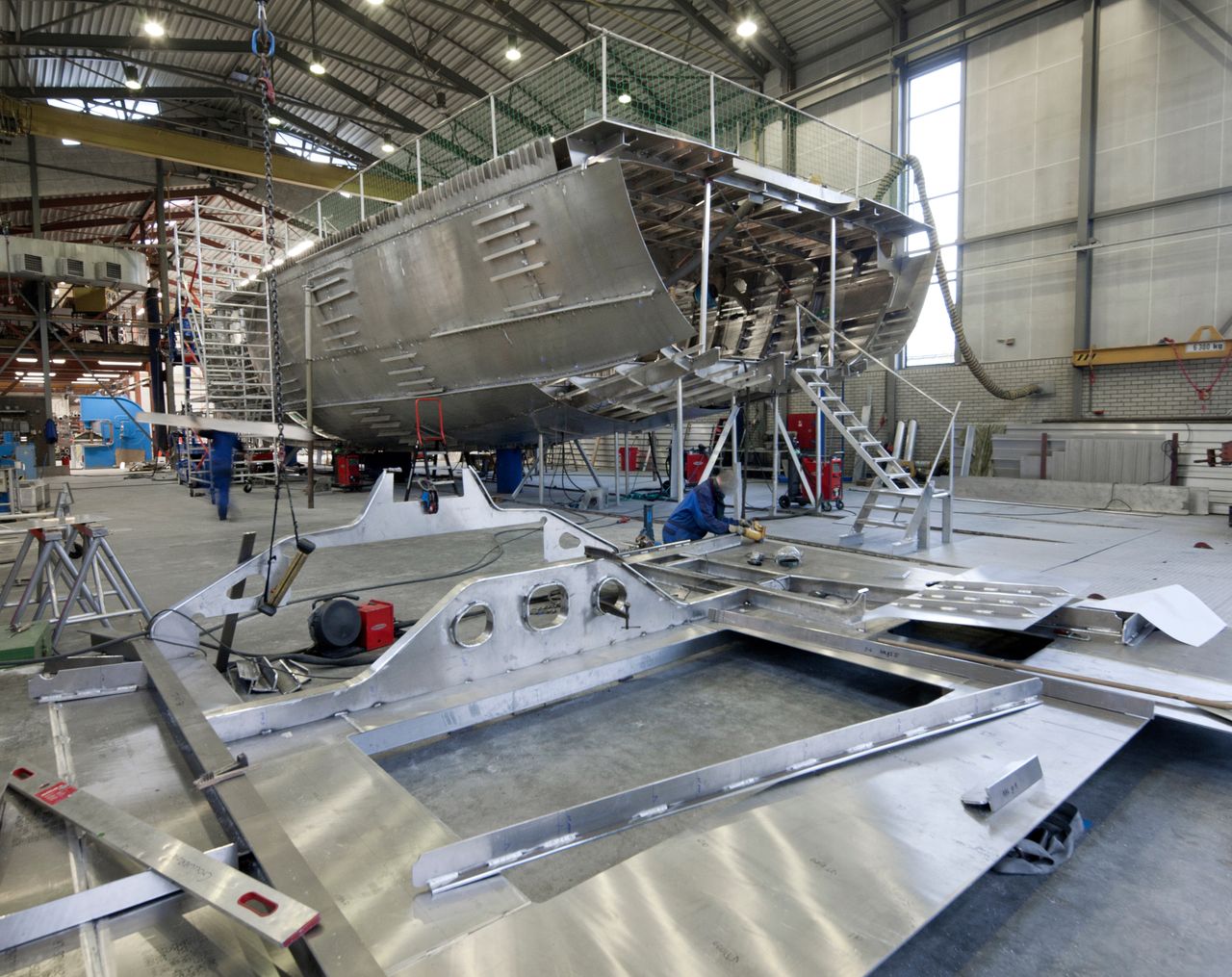 aluminio, thyssenkrupp Materials Ibérica, aleación 8053, aplicaciones del aluminio, naval, entornos marinos, ingeniería naval, anticorrosivo