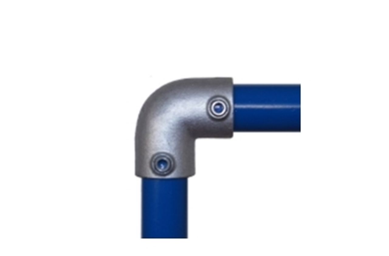 Rohrverbindersystem Interclamp® Bogen 90° 125