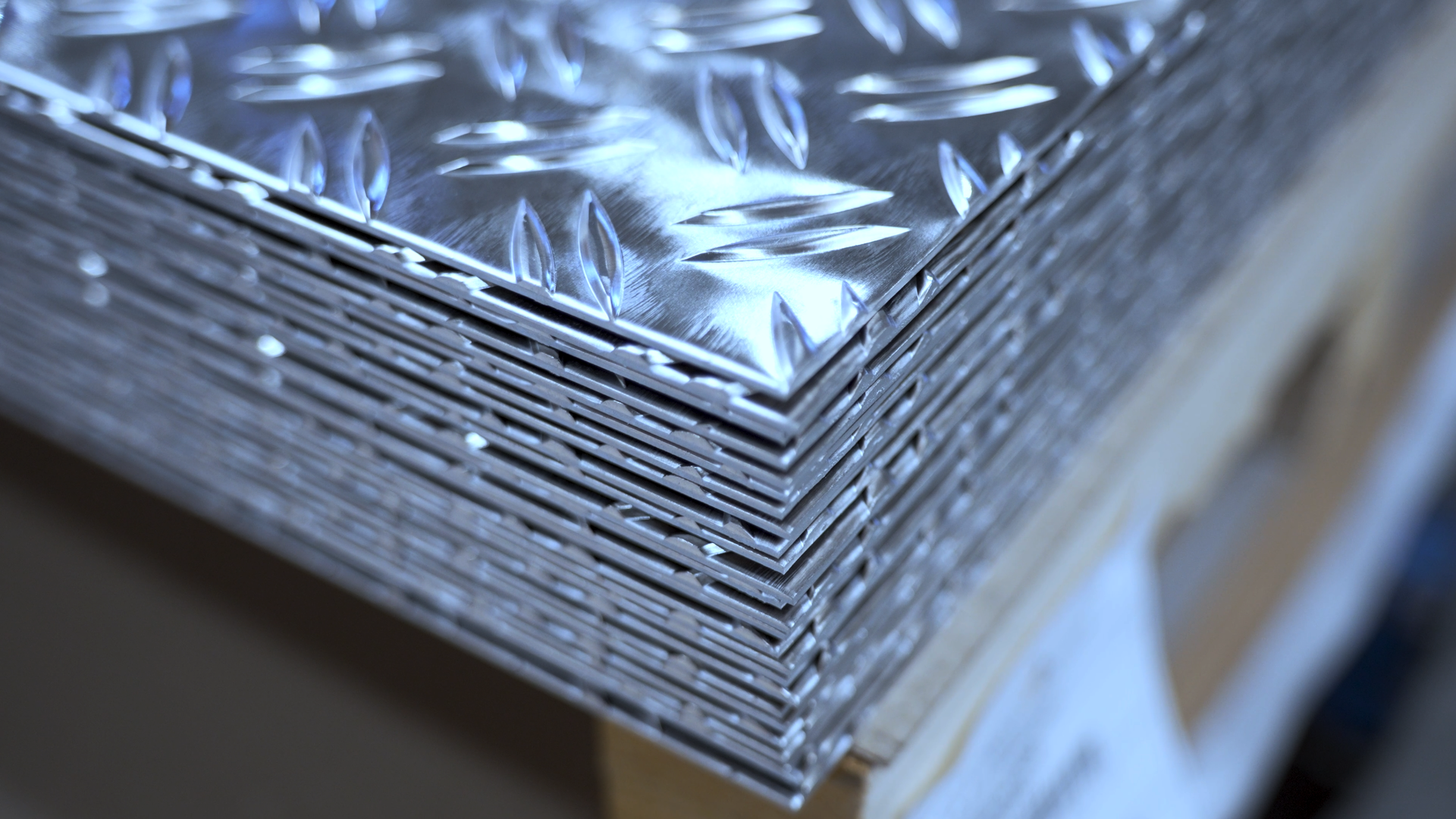 Aluminium Bleche ohne Papier