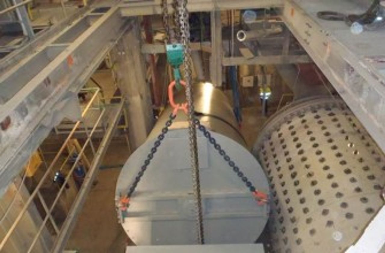 heidelberg cement exchange powder cooler