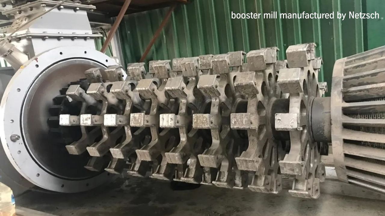 booster mill made by Netzsch