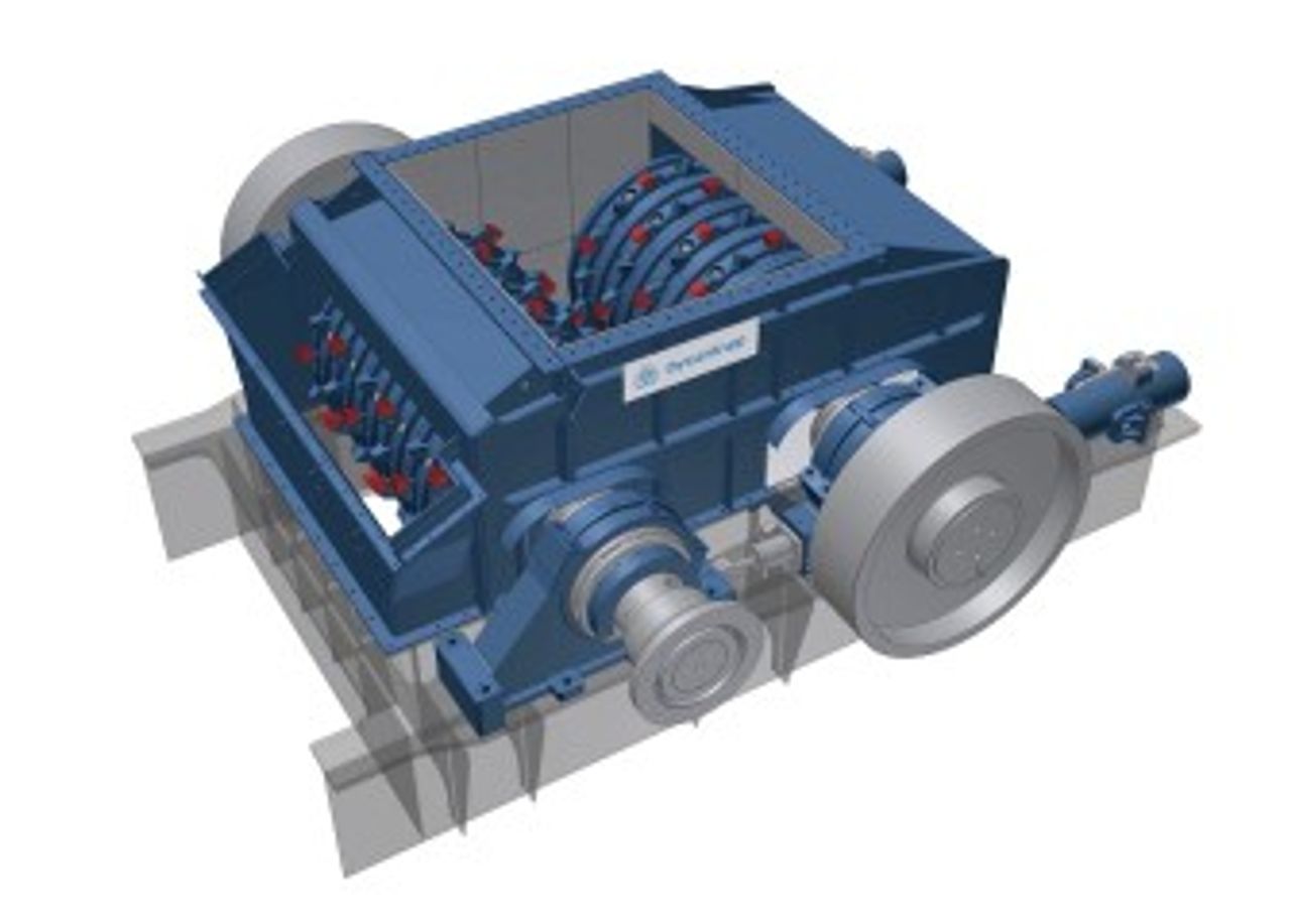 Walzenbrecher double roll crusher