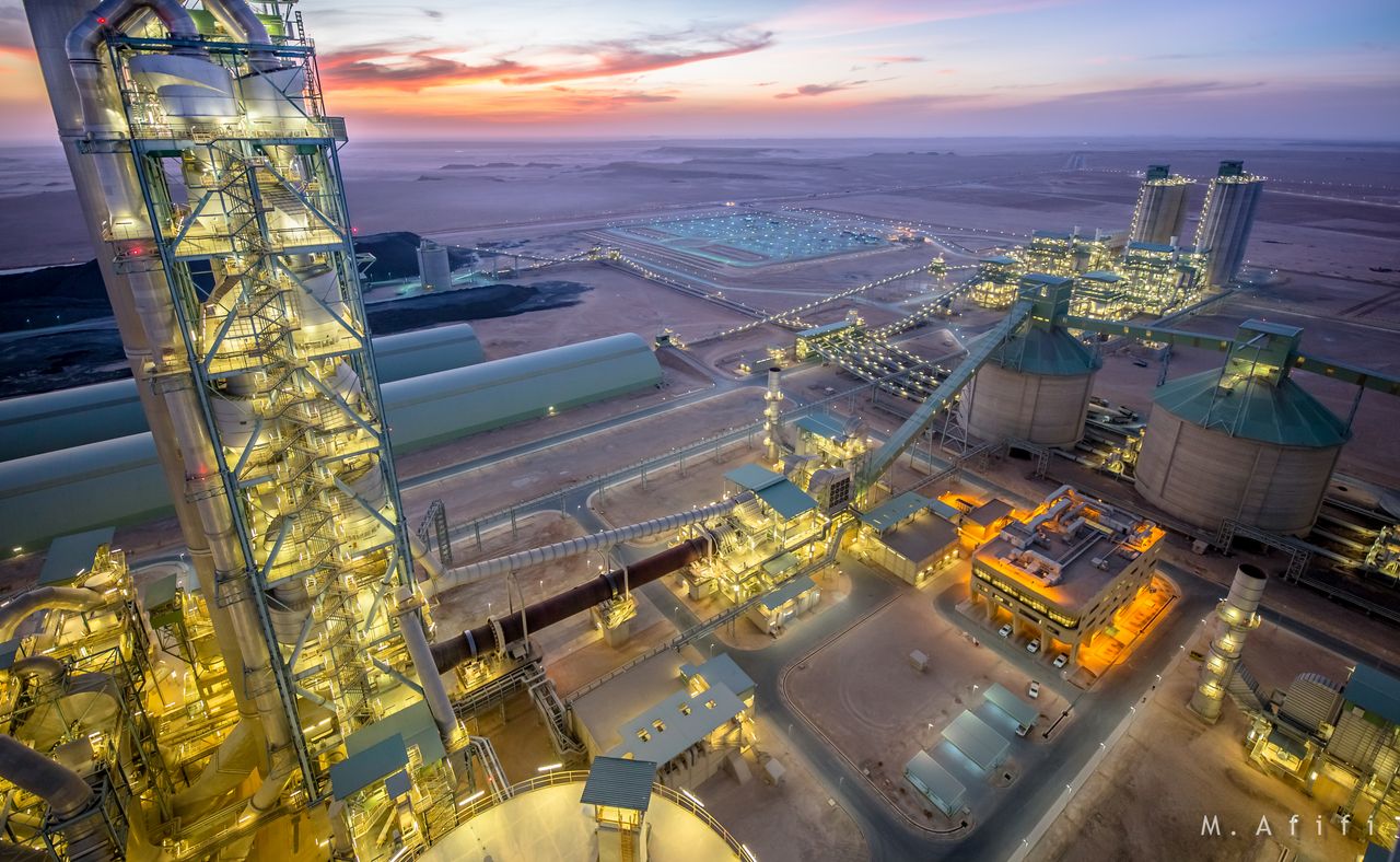 Yamama cement plant