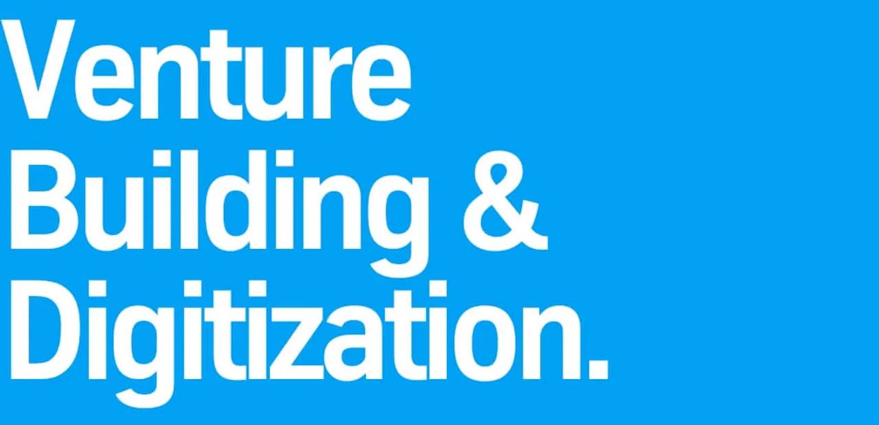 Visual zur Vorstellung der Kategorieseite "Venture Building und Digitization".