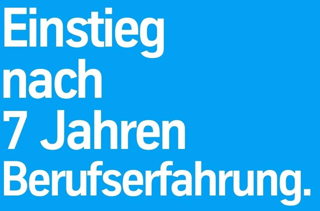 Visual zur Vorstellung Inhalts zum Thema "Einstieg nach 7 Jahren Berufserfahrung".