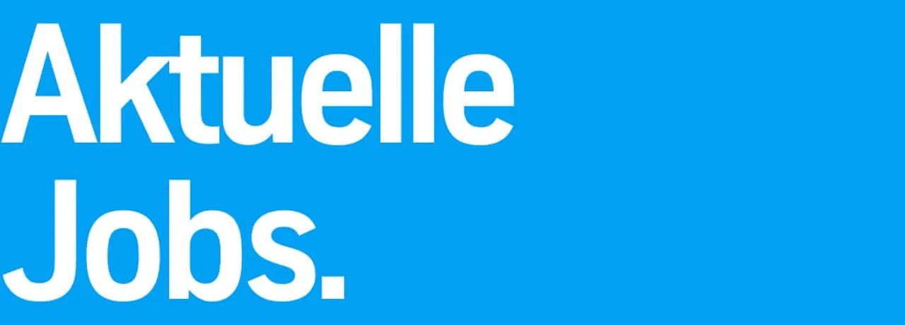 Visual zur Vorstellung der Kategorie "aktuelle Jobs". 