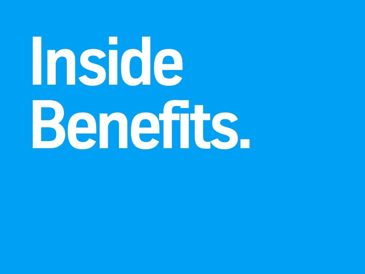 Visual zur Vorstellung der Kategorieseite "inside benefits".