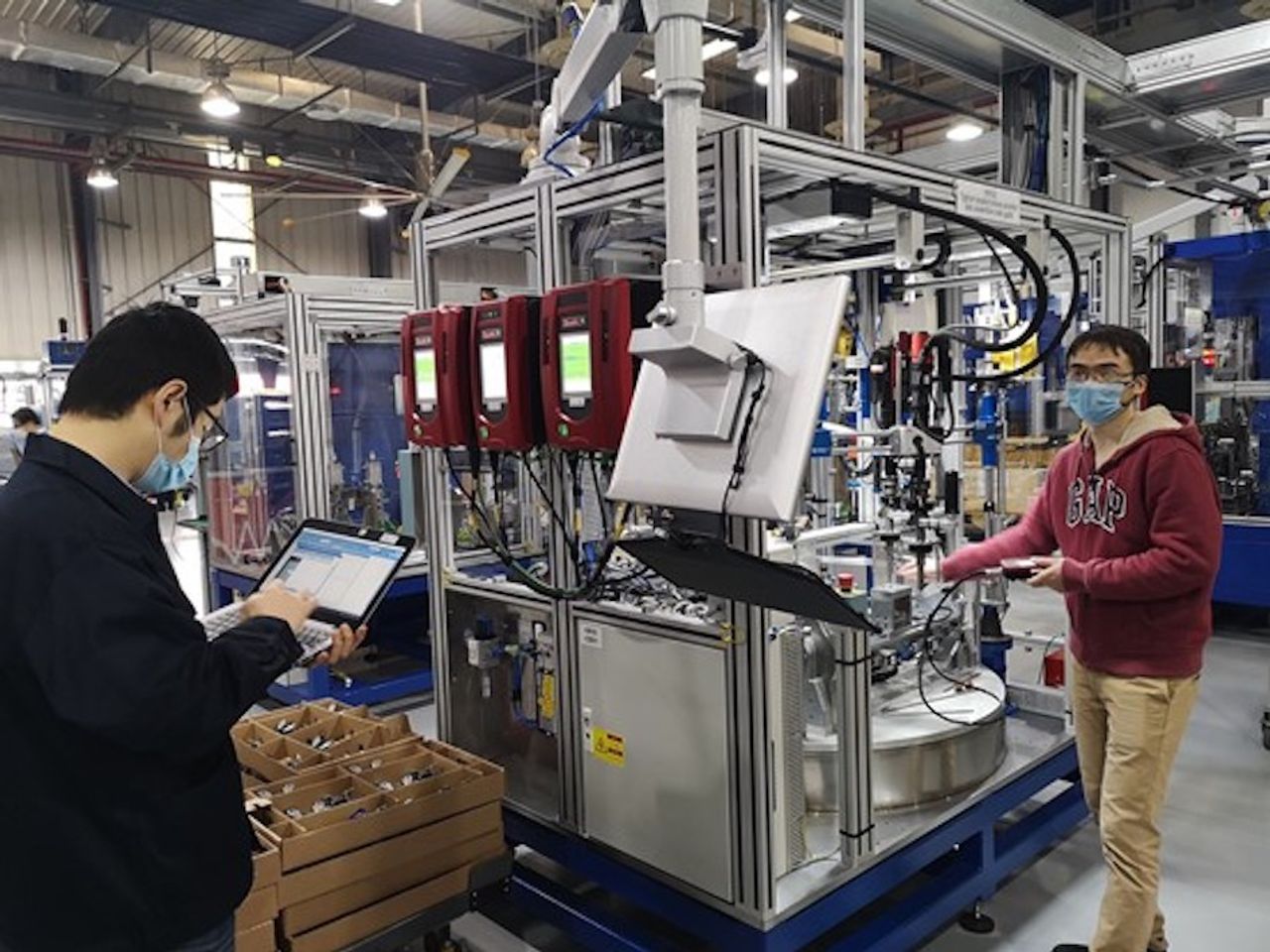 Minuziöse Planung ist gefragt: Die eigene Produktion in Shanghai soll hochgefahren und gleichzeitig den der Produktionsstart der anderen Kunden unterstützt werden.