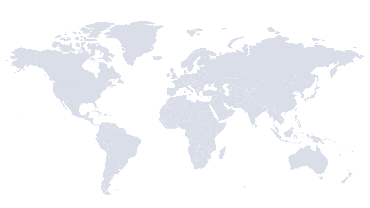 World map displaying selected references of Morphylane®