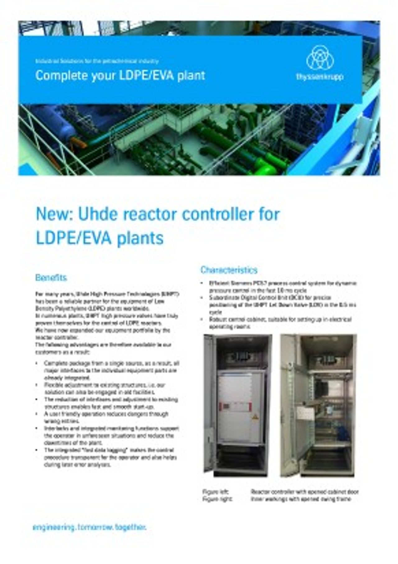 PDF Preview - New: Uhde reactor controller for LDPE/EVA plants
