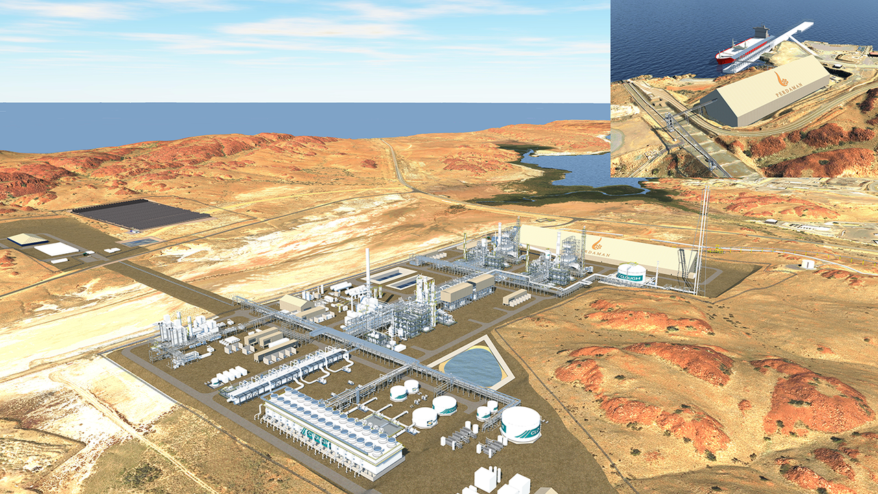 Perdaman urea plant