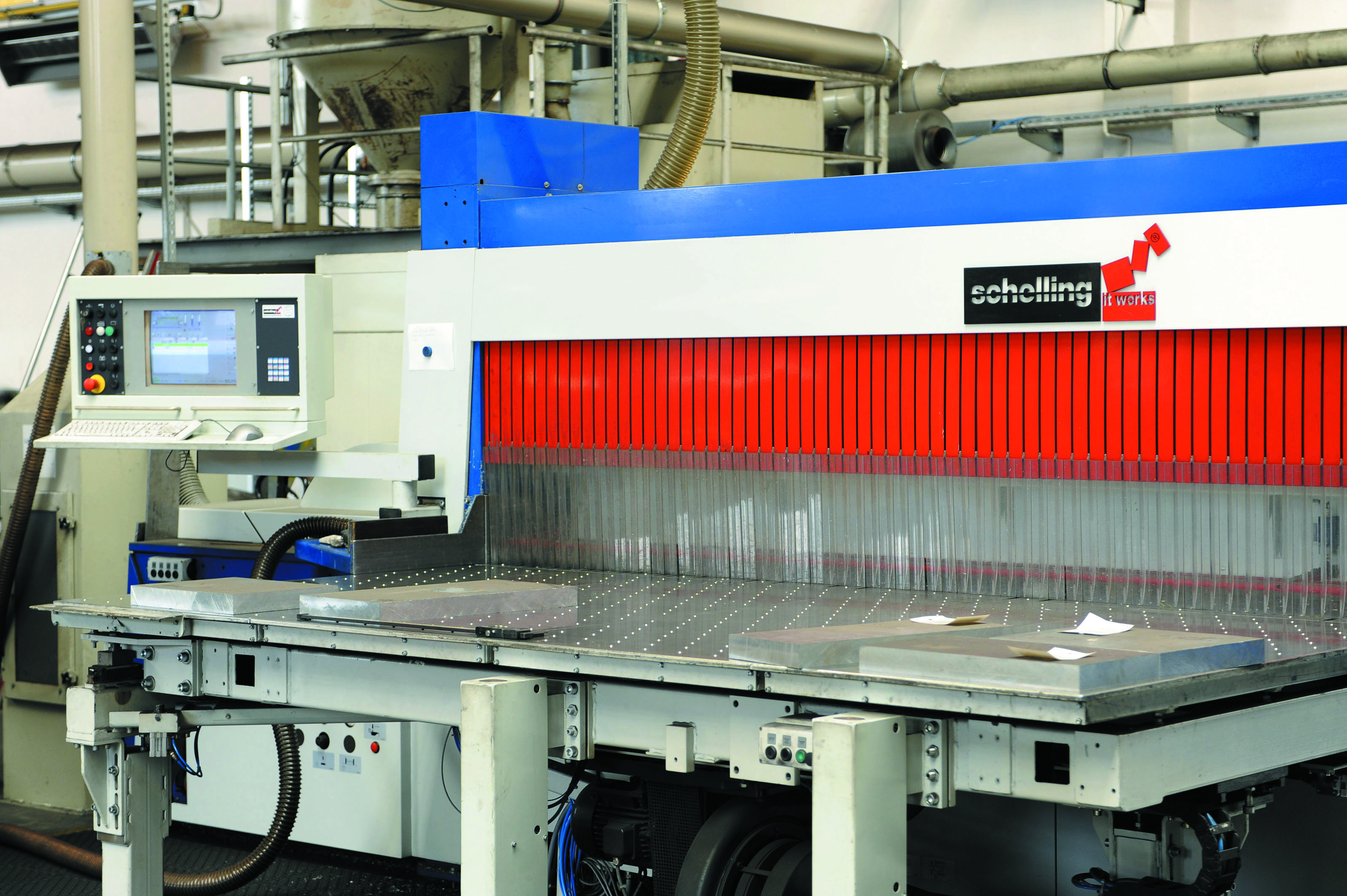 Anarbeitung Plattensägen