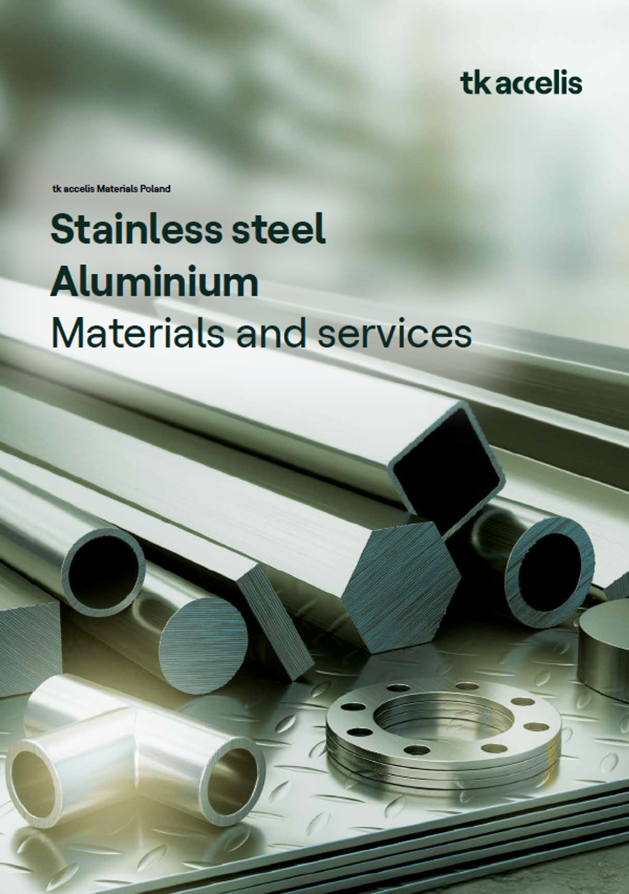 Stainless steel. Aluminium