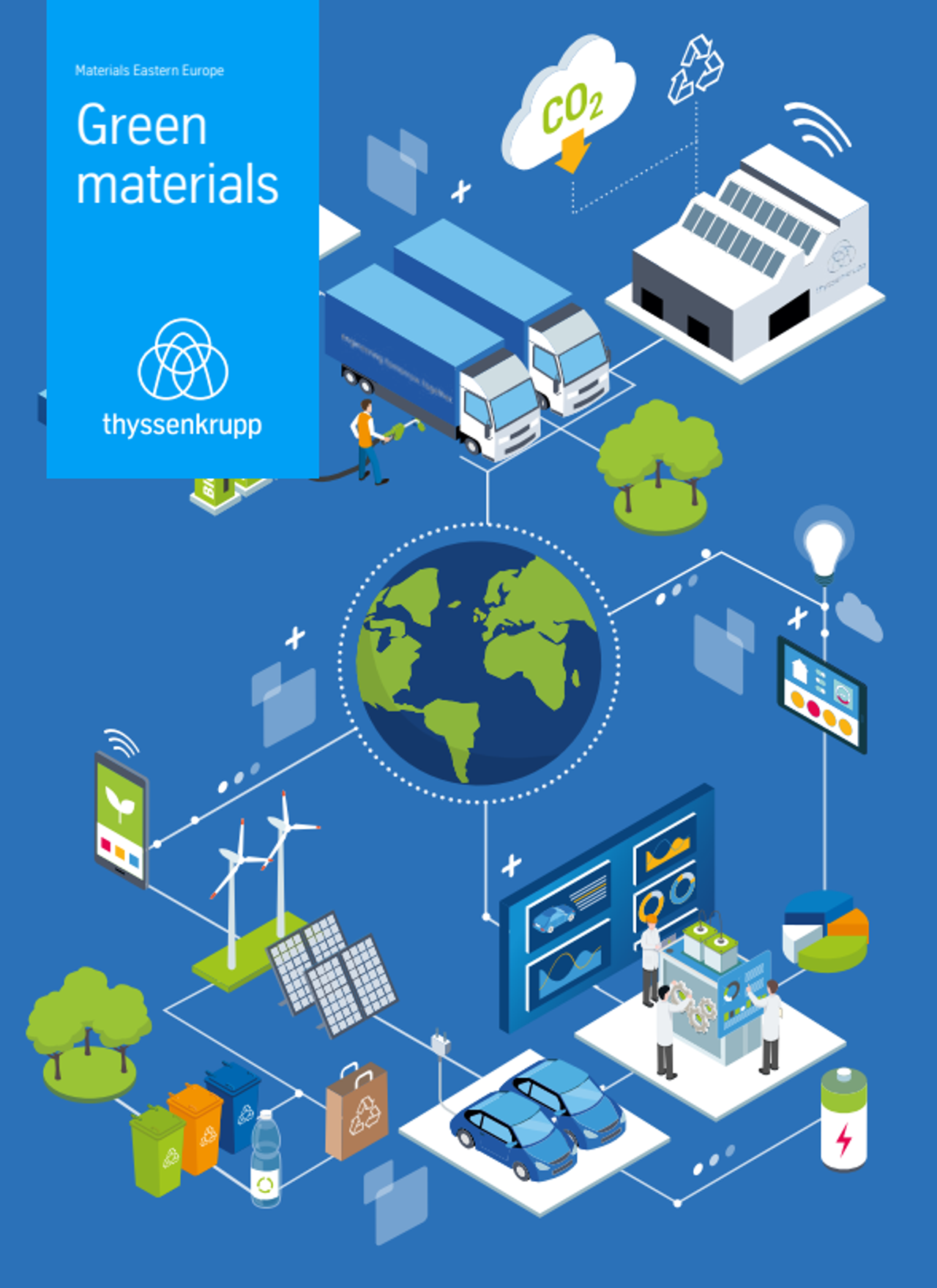 Company catalog. Green materials.