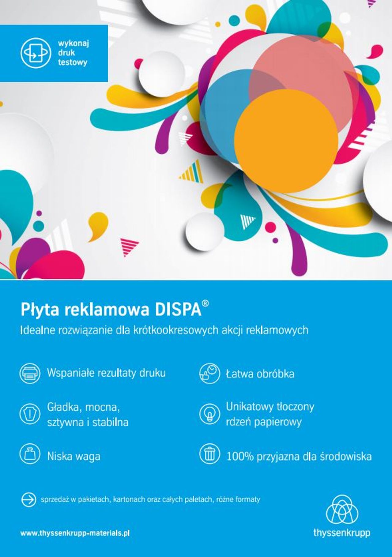 Płyta reklamowa DISPA®