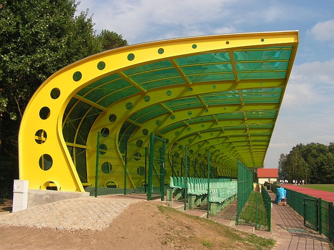 Modernizacja stadionu LKS OMEGA Kleszczów