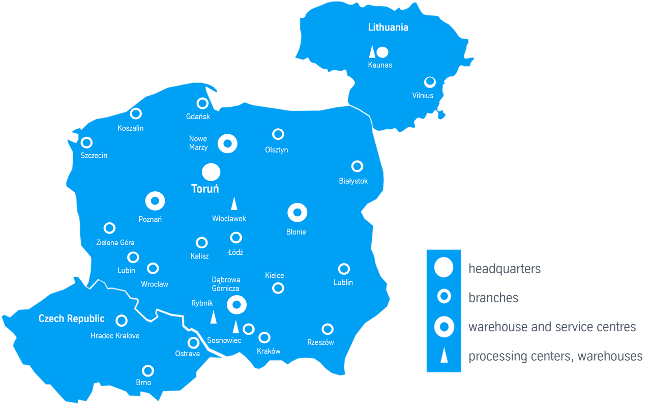 locations
