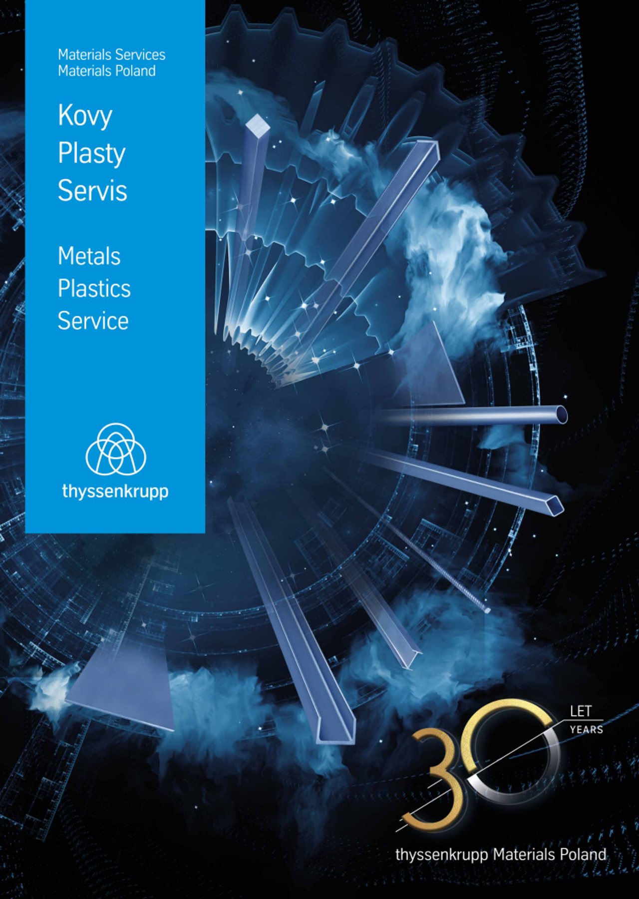 Firemní složka Hutní výrobky Plasty Servis (CZ) | Company folder Metals Plastics  Service (EN) 