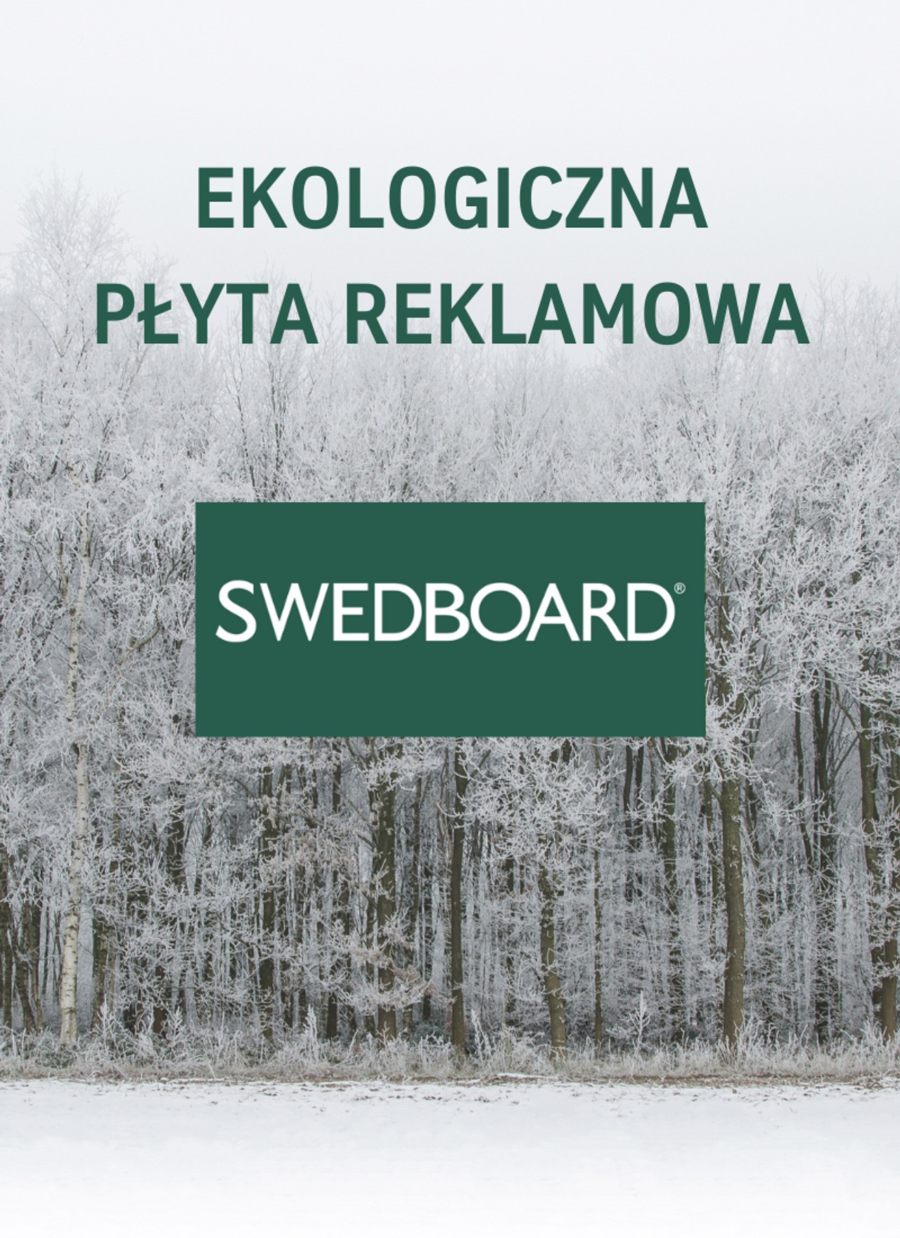 tekturowa płyta wykorzystywana w materiałach POS