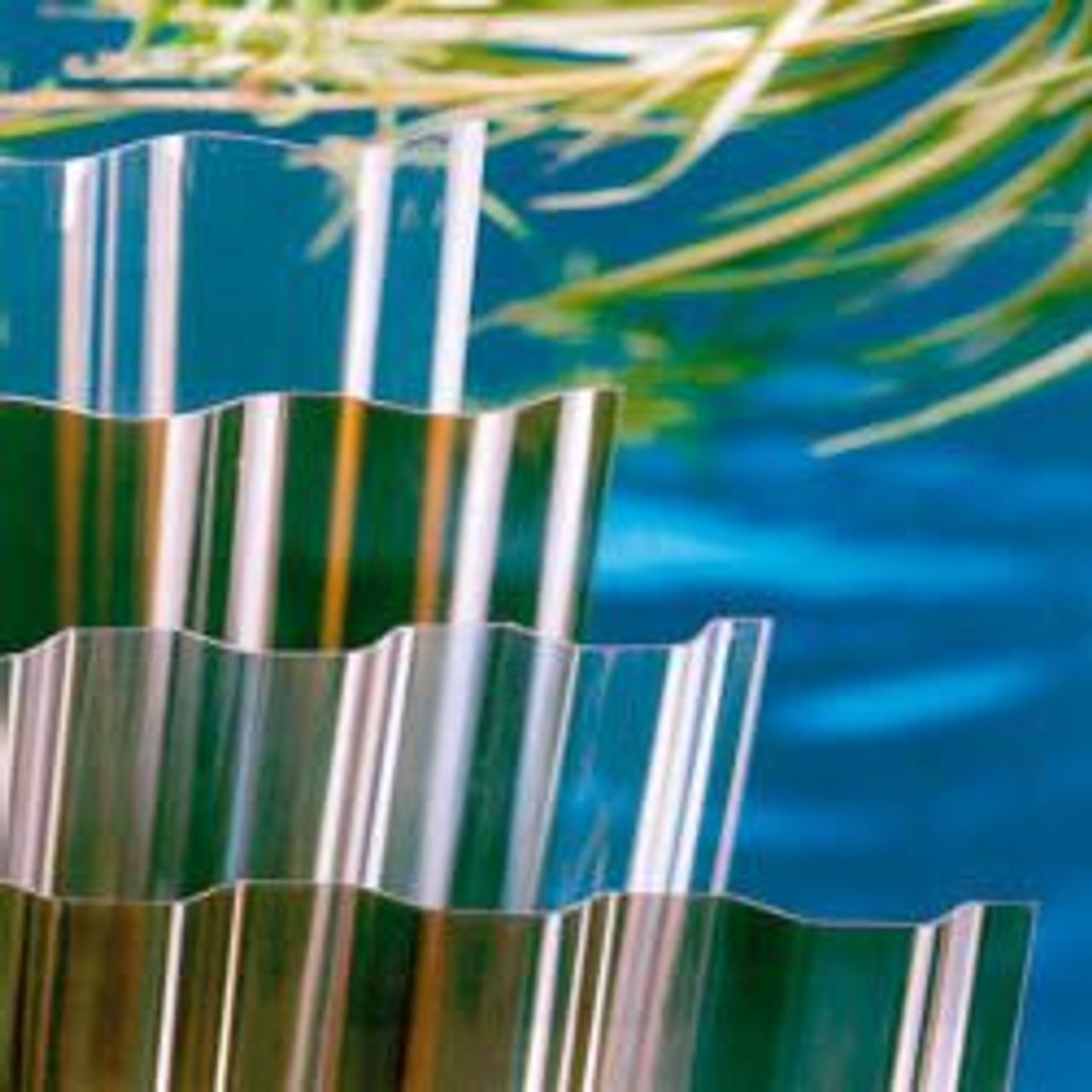 Afbeelding plaques ondulées en PVC