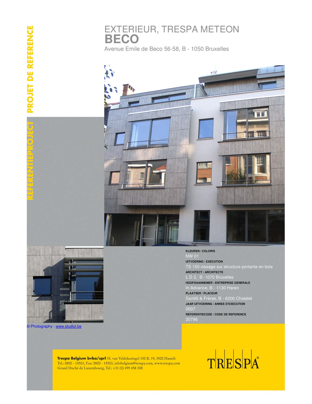 Image Cover Project BECO, Bruxelles