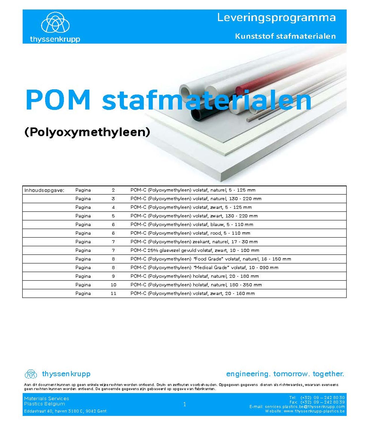 Afbeelding cover POM staf leveringsprogramme