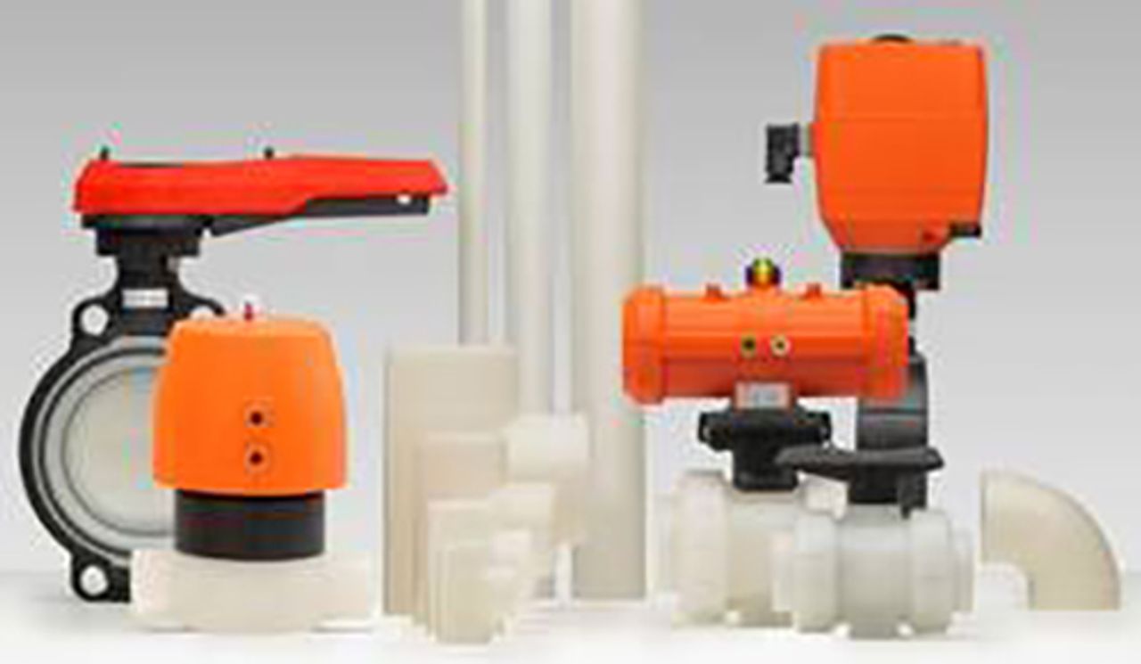 Afbeelding PVDF industriële leidingsystemen